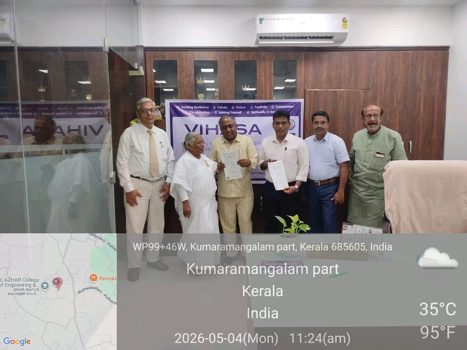 officially&nbsp;signed a MoU with Brahmakumaris Ishwara Vishwa Vidyalaya