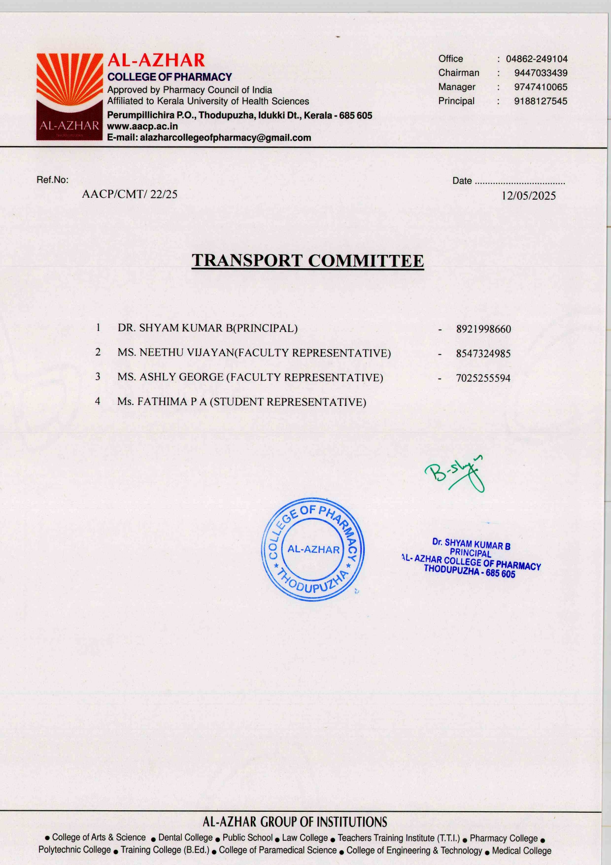 TRANSPORT COMMITTEE